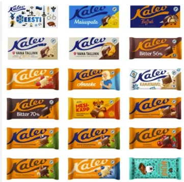 Estonian chocolate (Kalev)